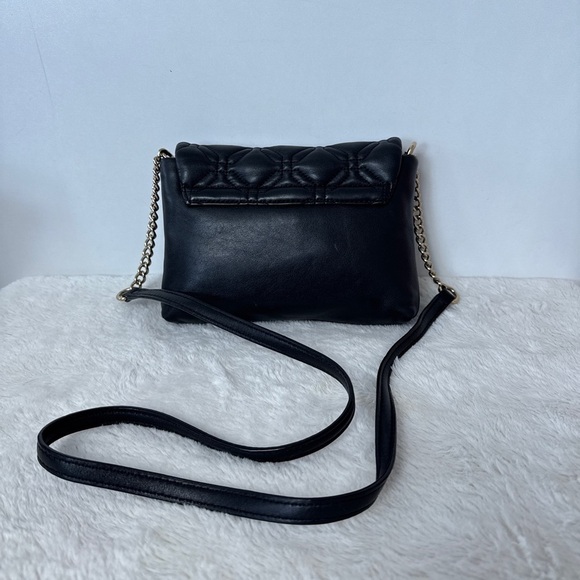 KATE SPADE - Astor Court Naomi Quilted Crossbody Bag. Black. - Picture 8 of 12